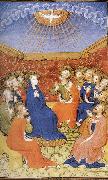 unknow artist The descent of the Espiritu Holy, of Heures to l-usage of Rome France oil painting artist